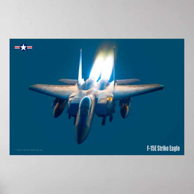 F-15E STRIKE EAGLE POSTER (Vorne)