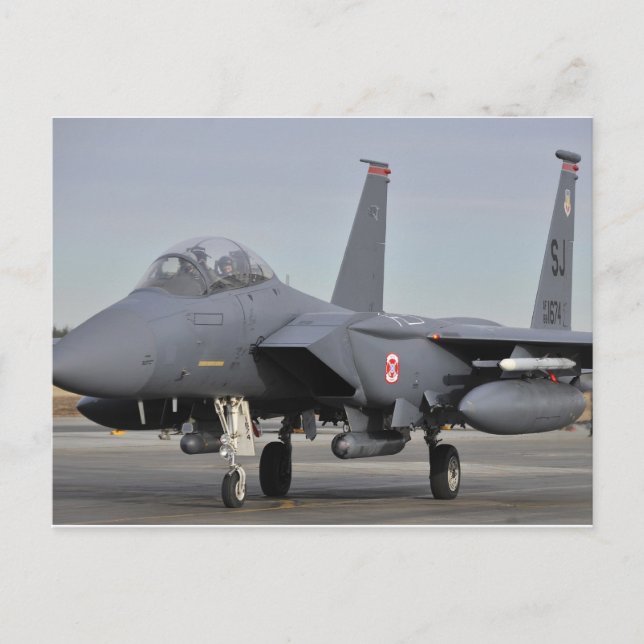 F-15E Strike Eagle Postkarte (Vorderseite)