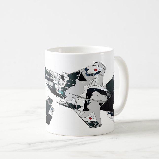 F-15J Eagle Kaffeetasse (VorderseiteRechts)