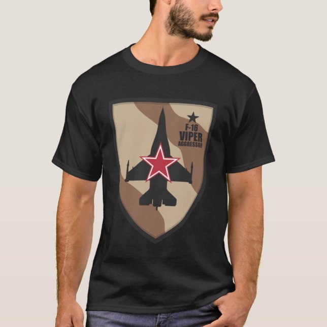 F 16 Aggressor 1 T-Shirt (Vorderseite)
