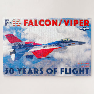 F-16 FALCON/VIPER - 50 JAHRE! (20 x 30 INCH)