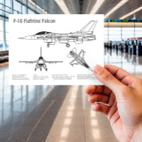 F-16 Falken bekämpfen - Flugzeugherstellungspläne 