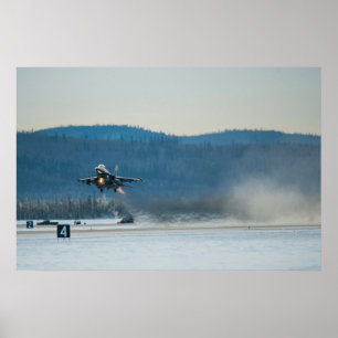 F-16 Falkenflugzeuge Poster