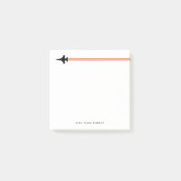 F-16 Stripter Jet Individuelle Name Notepad