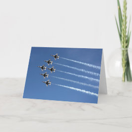 F-16 Thunderbird Delta Formation Karte