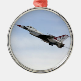 F-16 Thunderbird im Flug Keramikornament