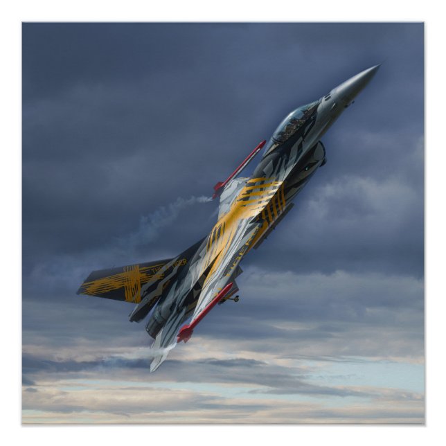 F-16 XTM X-Tiger Poster (Vorderseite)