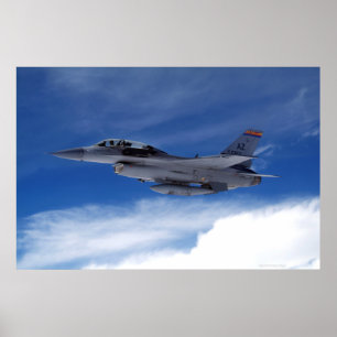 F-16 Zweisitzer Poster
