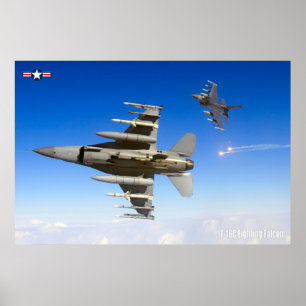 F-16C-KAMPFFAKTOR POSTER