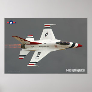 F-16C-KAMPFFAKTOR POSTER
