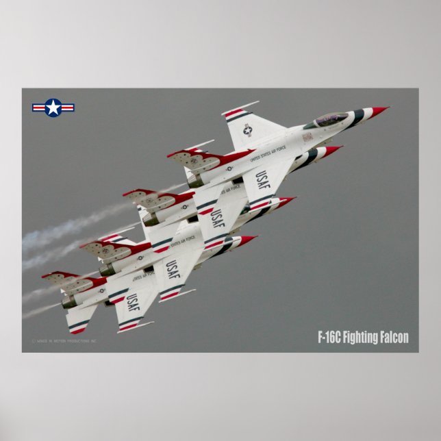 F-16C-KAMPFFAKTOR POSTER (Vorne)