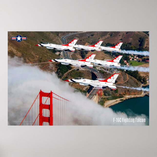F-16C-KAMPFFAKTOR POSTER (Vorne)