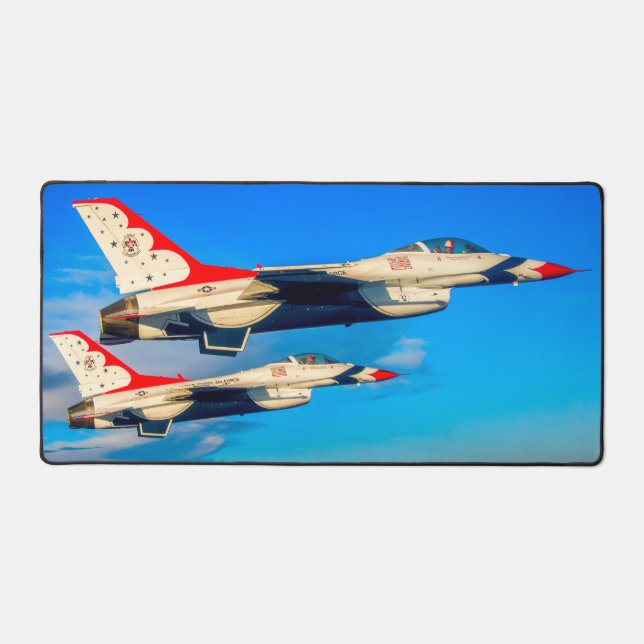F-16C-KAMPFFAKTOR SCHREIBTISCHUNTERLAGE (Vorderseite)