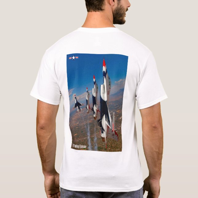 F-16C-KAMPFFAKTOR T-Shirt (Rückseite)