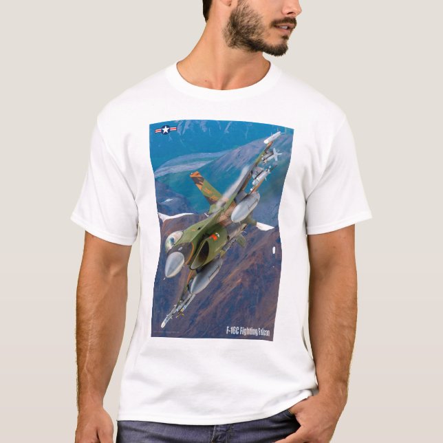 F-16C-KAMPFFAKTOR T-Shirt (Vorderseite)