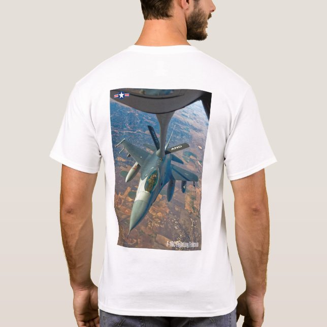F-16C-KAMPFFAKTOR T-Shirt (Rückseite)