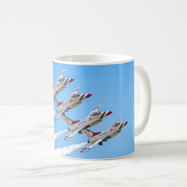 F-16C VIPER KAFFEETASSE (VorderseiteRechts)