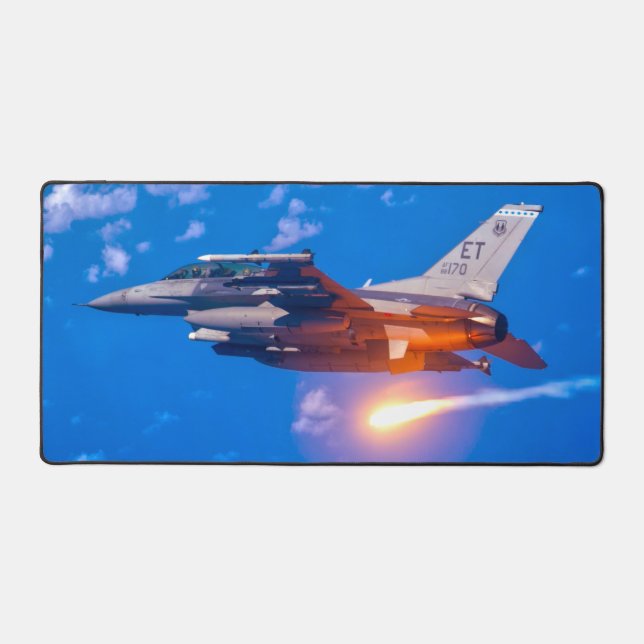 F-16D-KAMPFFALCON SCHREIBTISCHUNTERLAGE (Vorderseite)