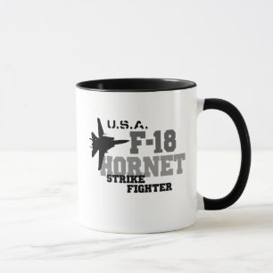 F-18 Hornisse - Streik-Kämpfer Tasse