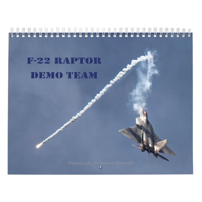 F-22 Raptor Calendar Kalender (Titelbild)