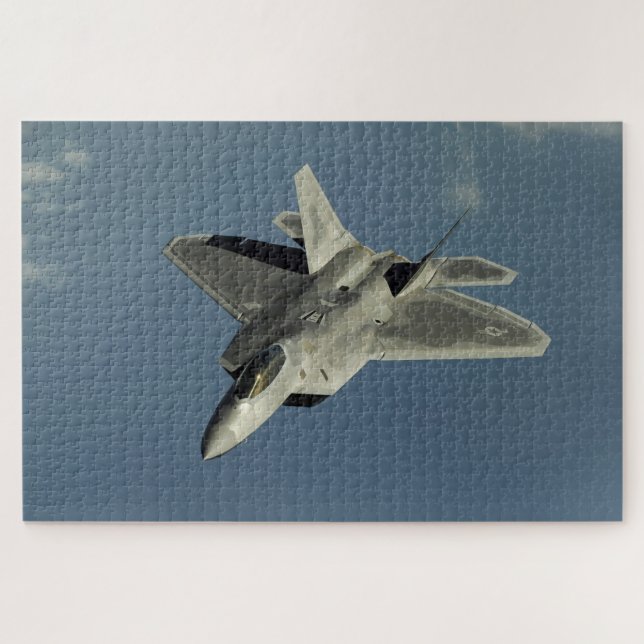 F-22 Raptor Fighter Jet (Horizontal)