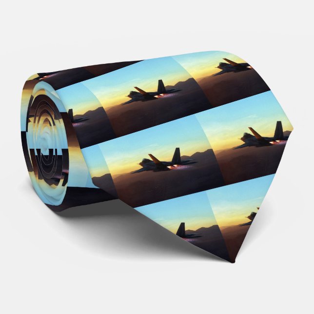 F-22 Raptor Krawatte (Gerollt)
