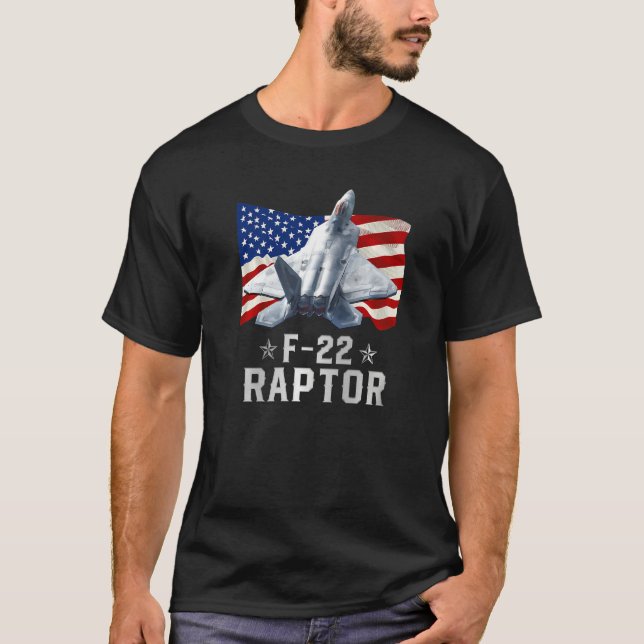 F 22 Raptor   T-Shirt (Vorderseite)