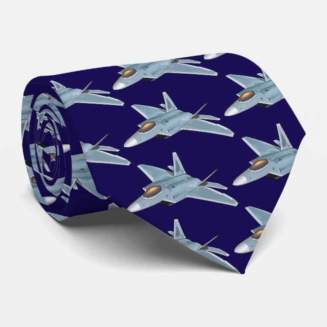 F-22 RAPTOR Tie Krawatte (Gerollt)