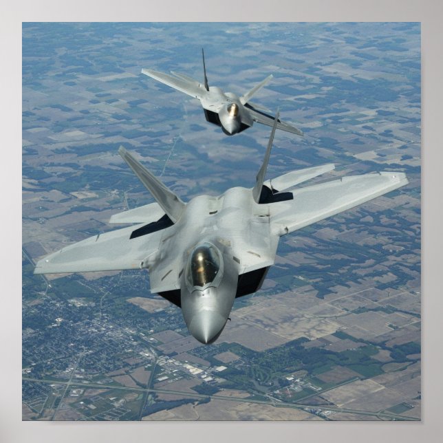 F-22 Raptoren Poster (Vorne)