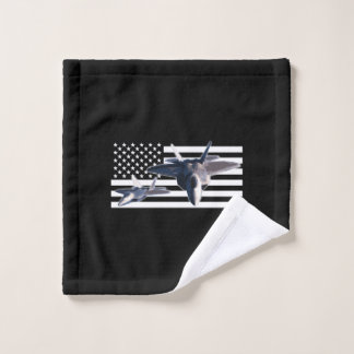 F-22 (schwarze Flagge) Waschlappen
