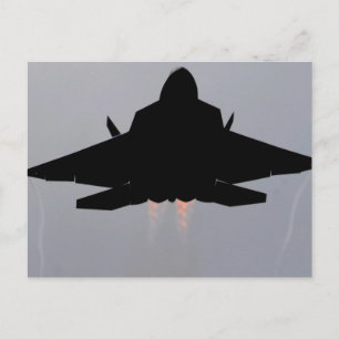 F-22 STEALTH FIGHTER POSTKARTE