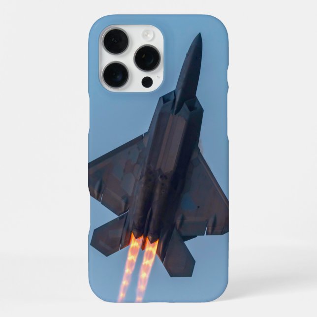 F-22A RAPTOR iPhone 16 PRO MAX HÜLLE (Rückseite)