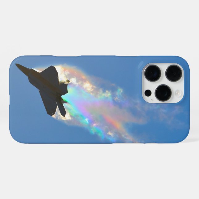 F-22A RAPTOR iPhone 16 PRO MAX HÜLLE (Rückseite (Horizontal))
