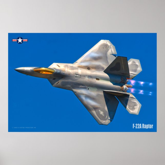 F-22A RAPTOR POSTER (Vorne)