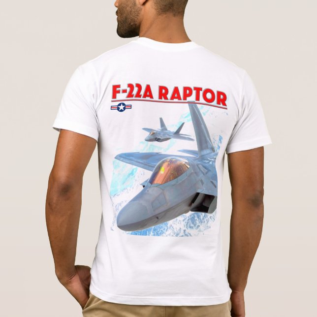F-22A RAPTOR T-Shirt (Rückseite)