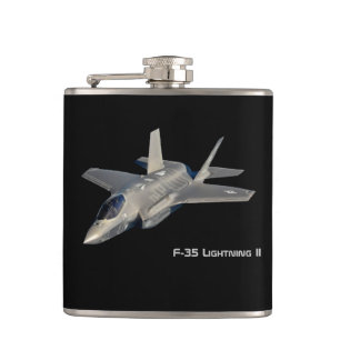 F-35 Blitz II Panther Jet Fighter Flachmann