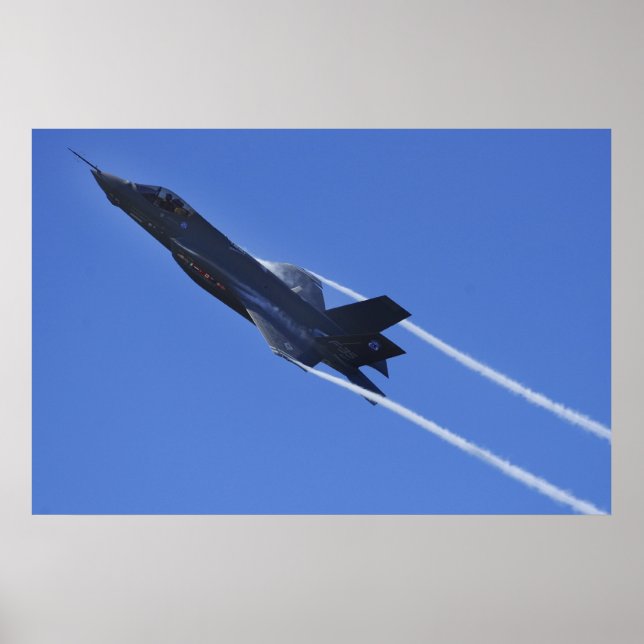 F-35 Blitze II Poster (Vorne)