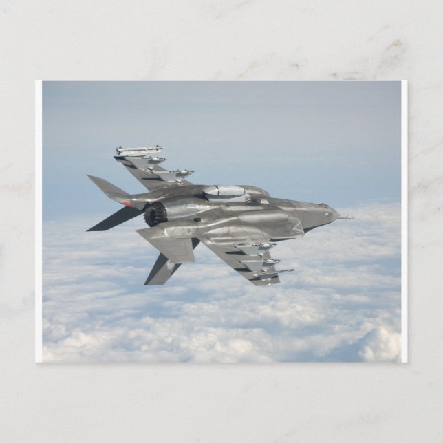 F-35 Blitze II Postkarte (Vorderseite)
