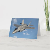 F-35 Lightning II Panther Jet Fighter in Sky