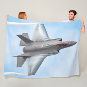 F-35A-BELEUCHTUNG II FLEECEDECKE