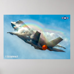 F-35A-BELEUCHTUNG II POSTER