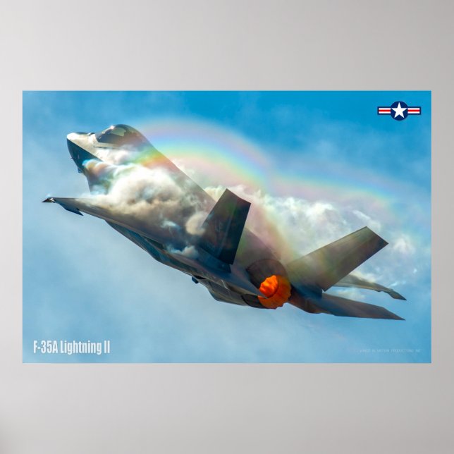 F-35A-BELEUCHTUNG II POSTER (Vorne)