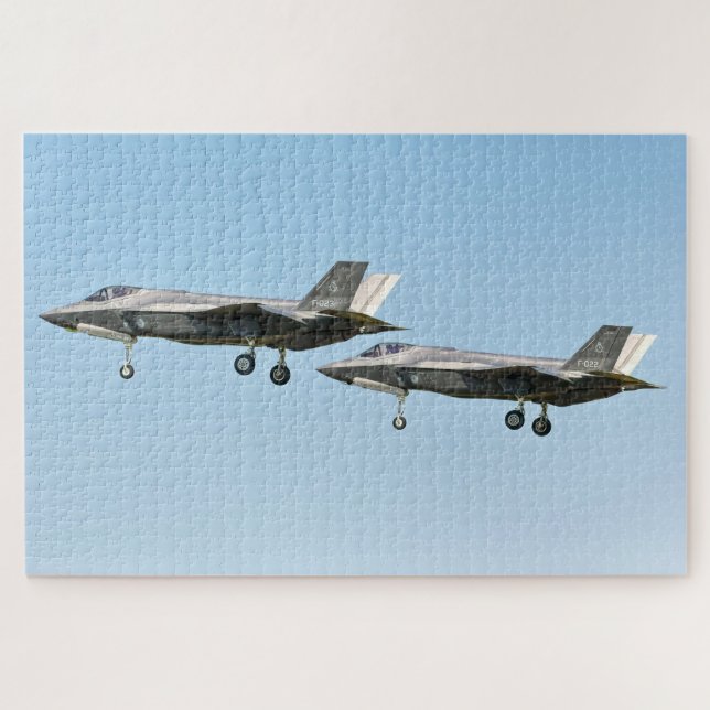 F-35A Lightning II Formation Flight (Horizontal)