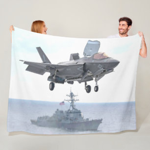 F-35B-BELEUCHTUNG II FLEECEDECKE