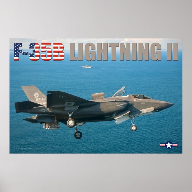 F-35B-BELEUCHTUNG II POSTER (Vorne)