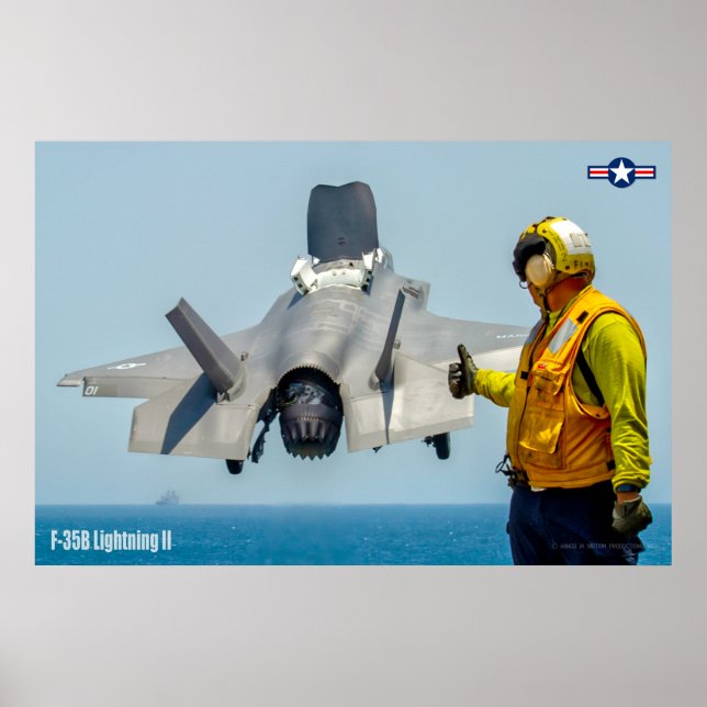 F-35B-BELEUCHTUNG II POSTER (Vorne)