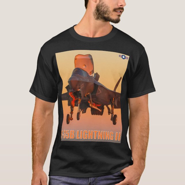 F-35B-BELEUCHTUNG II T-Shirt (Vorderseite)