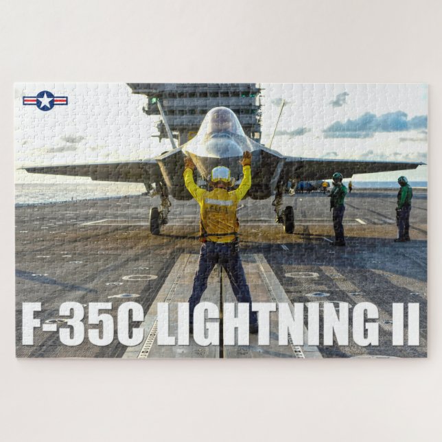 F-35C-BELEUCHTUNG II (20x30 INCH) (Horizontal)