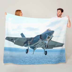 F-35C-BELEUCHTUNG II FLEECEDECKE
