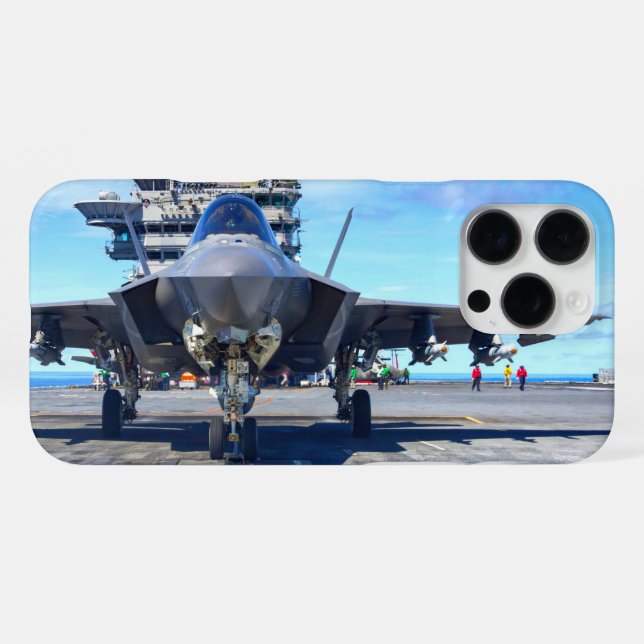 F-35C-BELEUCHTUNG II iPhone 16 PRO MAX HÜLLE (Rückseite (Horizontal))